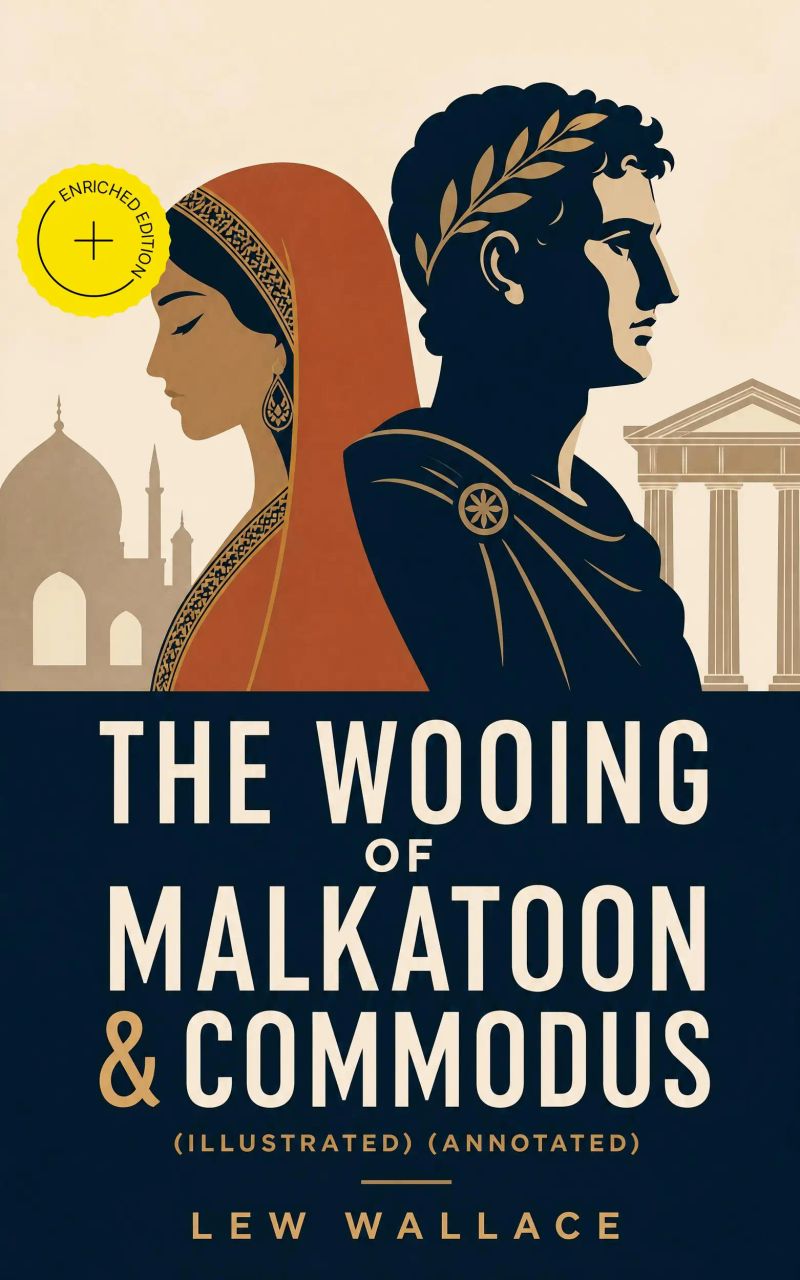 THE WOOING OF MALKATOON & COMMODUS (Illustrated) (Annotated)