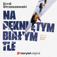 Na pękniętym białym tle