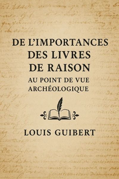 De l'importance des livres de raison au point de vue archéologique