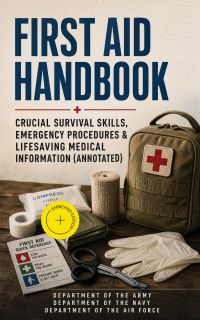 First Aid Handbook - Crucial Survival Skills, Emergency Procedures & Lifesaving Medical Information (Annotated)