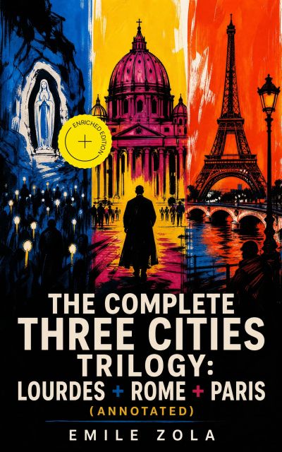 The Complete Three Cities Trilogy: Lourdes + Rome + Paris (Annotated)