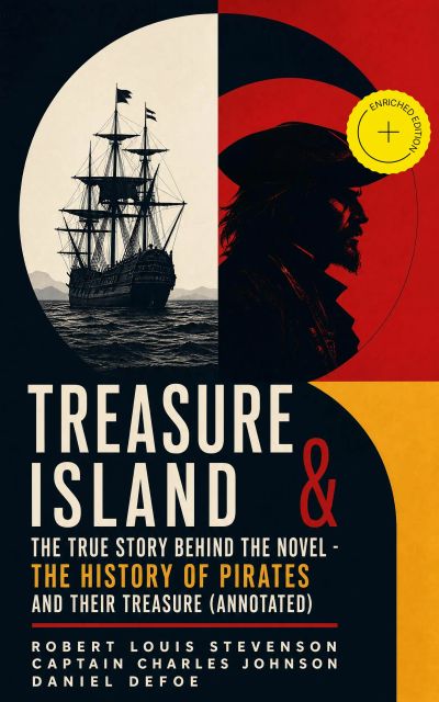 Treasure Island & The True Story Behind The Novel - The History Of Pirates and Their Treasure (Annotated)