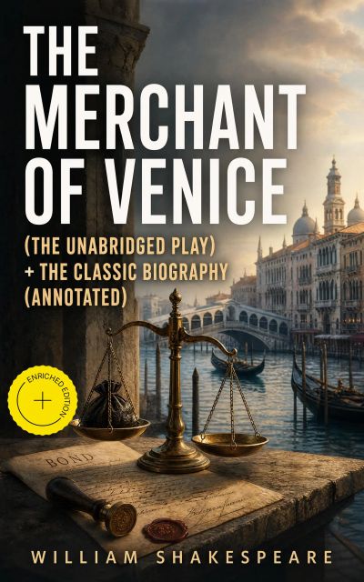 The Merchant of Venice (The Unabridged Play) + The Classic Biography (Annotated)