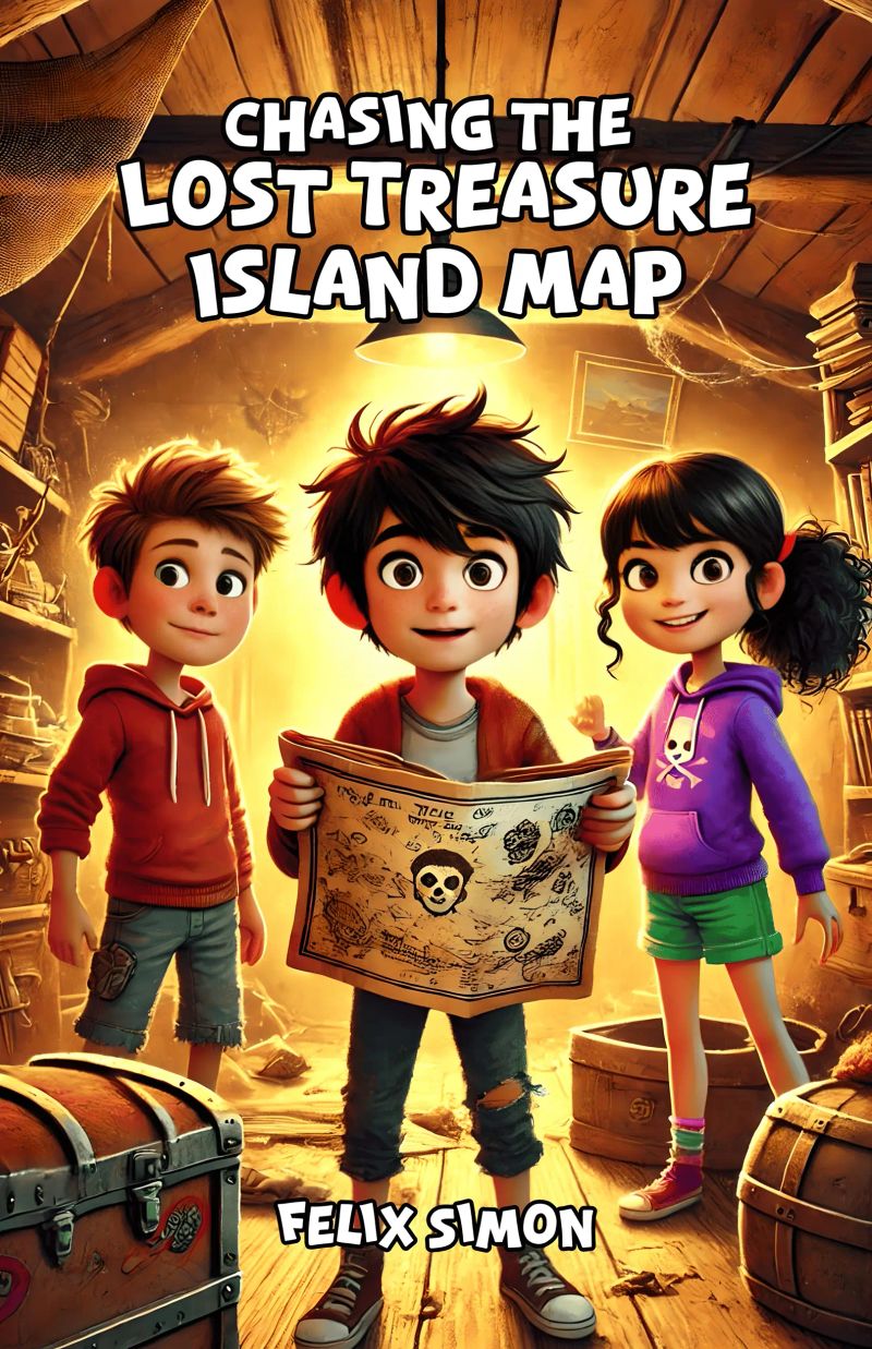 Chasing the Lost Treasure Island Map Audiobook by Felix Simon ...