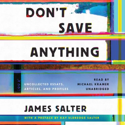 Don’t Save Anything