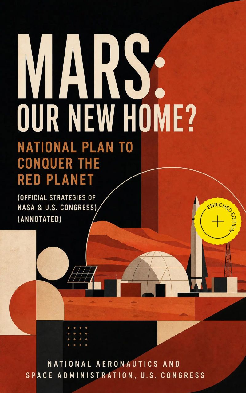 Mars: Our New Home? - National Plan to Conquer the Red Planet (Official Strategies of NASA & U.S. Congress) (Annotated)