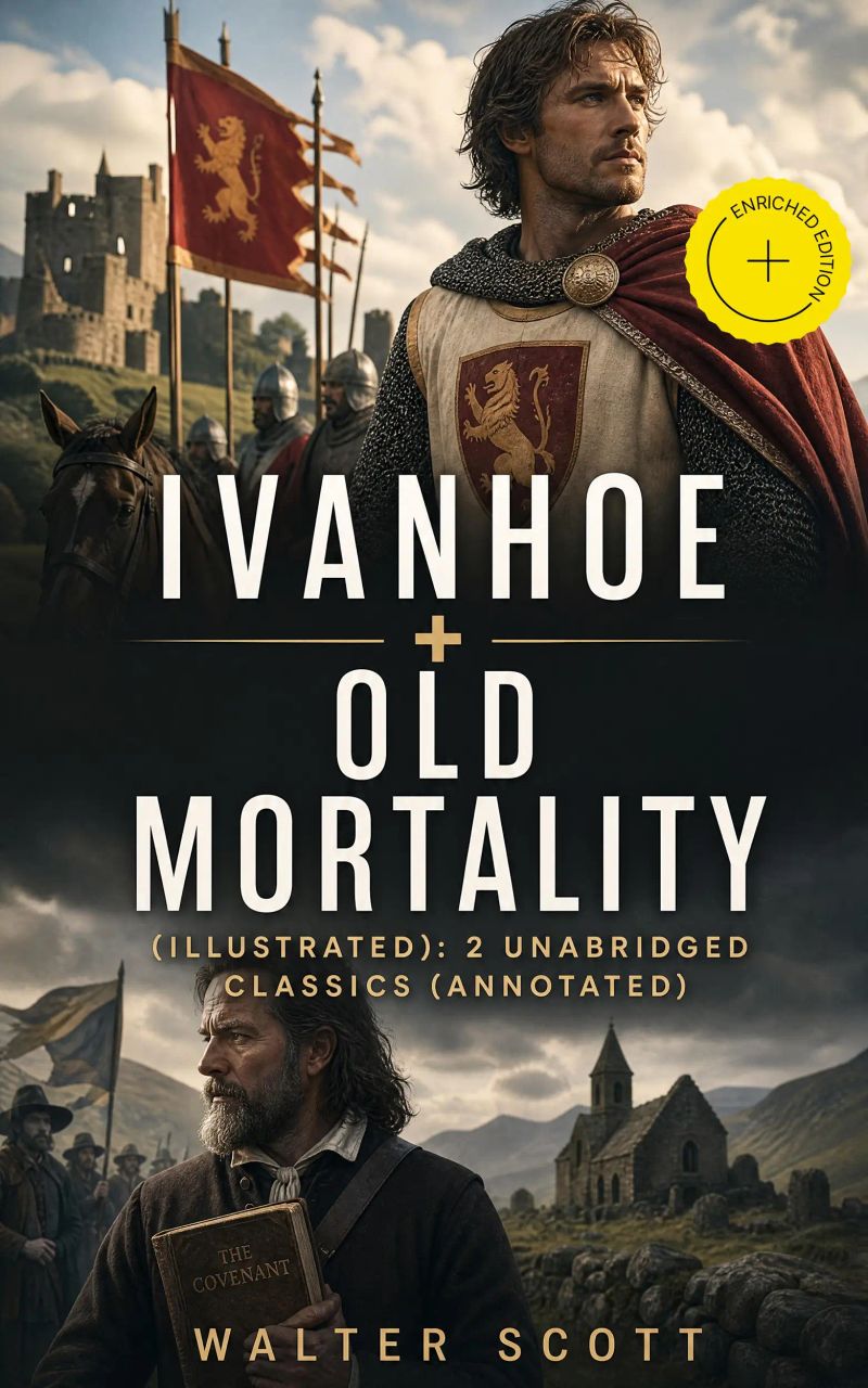 Ivanhoe + Old Mortality (Illustrated): 2 Unabridged Classics (Annotated)