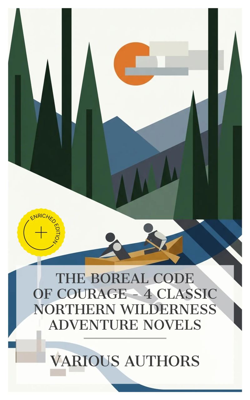 The Boreal Code of Courage - 4 Classic Northern Wilderness Adventure Novels