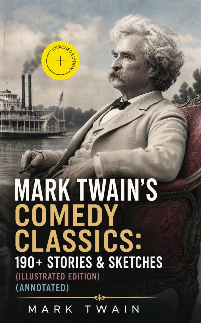 Mark Twain's Comedy Classics: 190+ Stories & Sketches (Illustrated Edition) (Annotated)