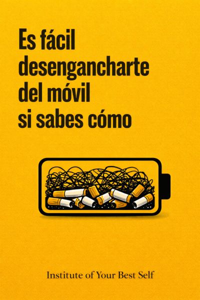 Es fácil desengancharte del móvil, si sabes cómo