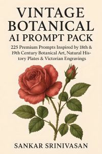 Vintage Botanical AI Prompt Pack