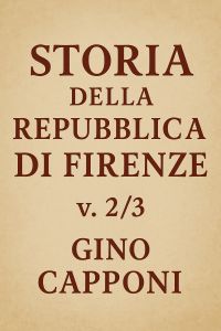 Storia della Repubblica di Firenze 