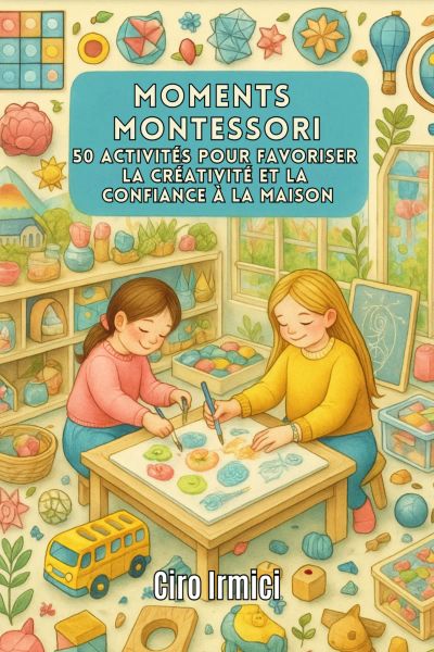 Moments Montessori: 50 Activités pour Favoriser la Créativité et la Confiance à la Maison
