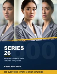 Series 26 Exam Study Guide