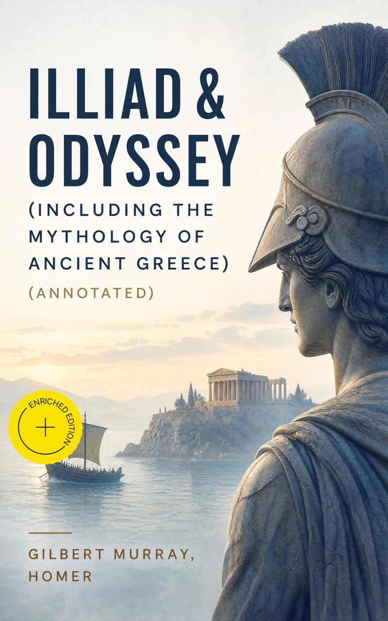ILLIAD & ODYSSEY (Including the Mythology of Ancient Greece) (Annotated)