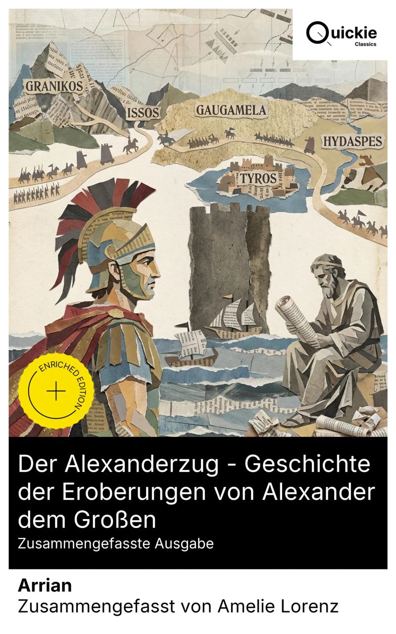 Der Alexanderzug - Geschichte der Eroberungen von Alexander dem Großen (Zusammengefasste Ausgabe)