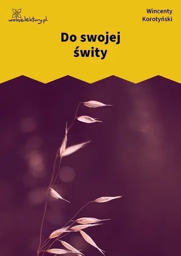 Do swojej świty