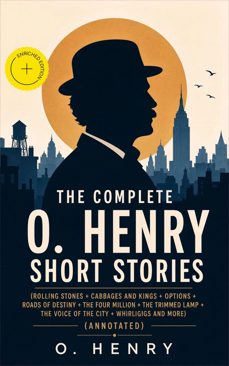 The Complete O. Henry Short Stories (Rolling Stones + Cabbages and Kings + Options + Roads of Destiny + The Four Million + The Trimmed Lamp + The Voice of the City + Whirligigs and more) (Annotated)