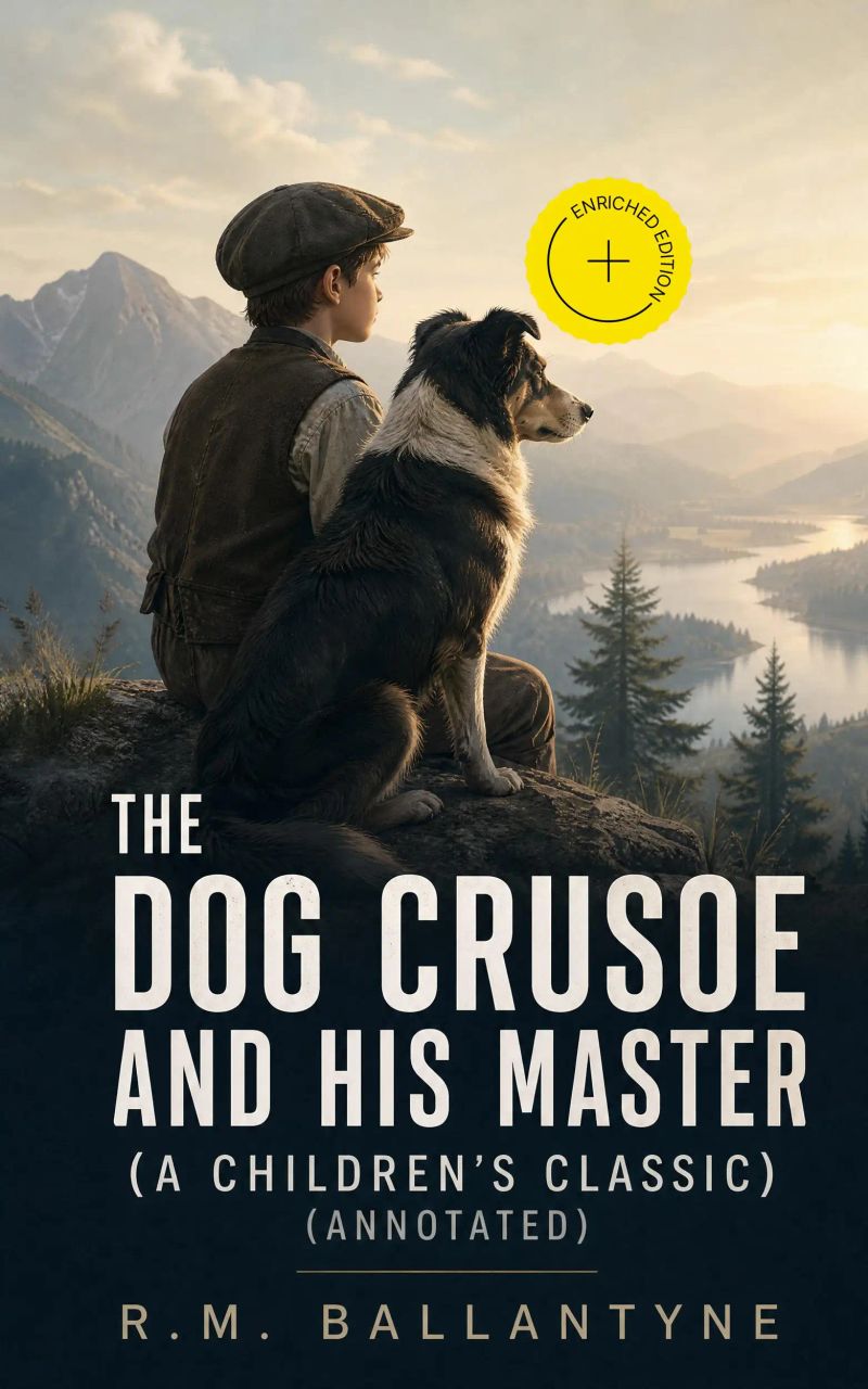 THE DOG CRUSOE AND HIS MASTER (A Children's Classic) (Annotated)