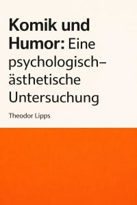 Komik und Humor: Eine Psychologische-Ästhetische Untersuchung