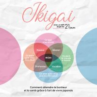 Ikigai : Comment atteindre le bonheur et la santé grâce à l'art de vivre japonais – avec un défi Ikigai de 21 jours
