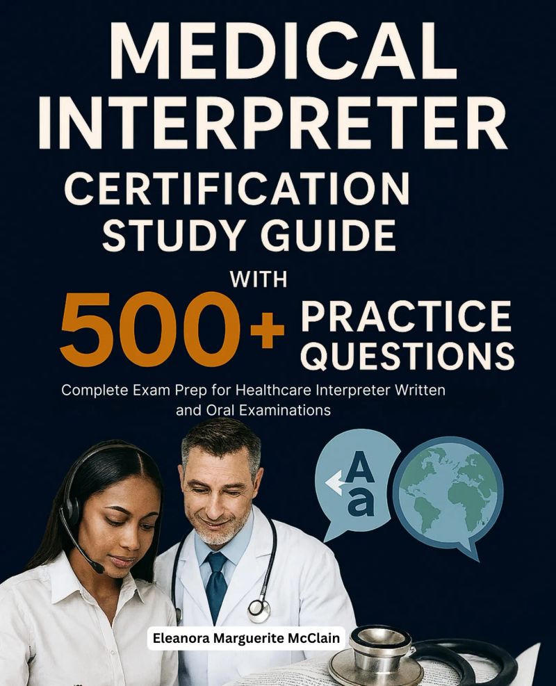 Medical Interpreter Certification Study Guide with 500+ Practice Questions Audiobook by Eleanora ...