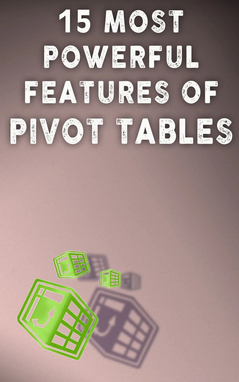 15 Most Powerful Features Of Pivot Tables Audiobook by Andrei Besedin ...