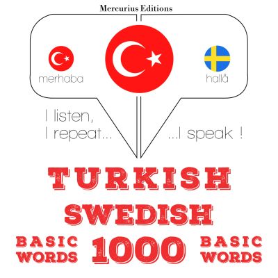 Türkçe - İsveççe: 1000 temel kelime