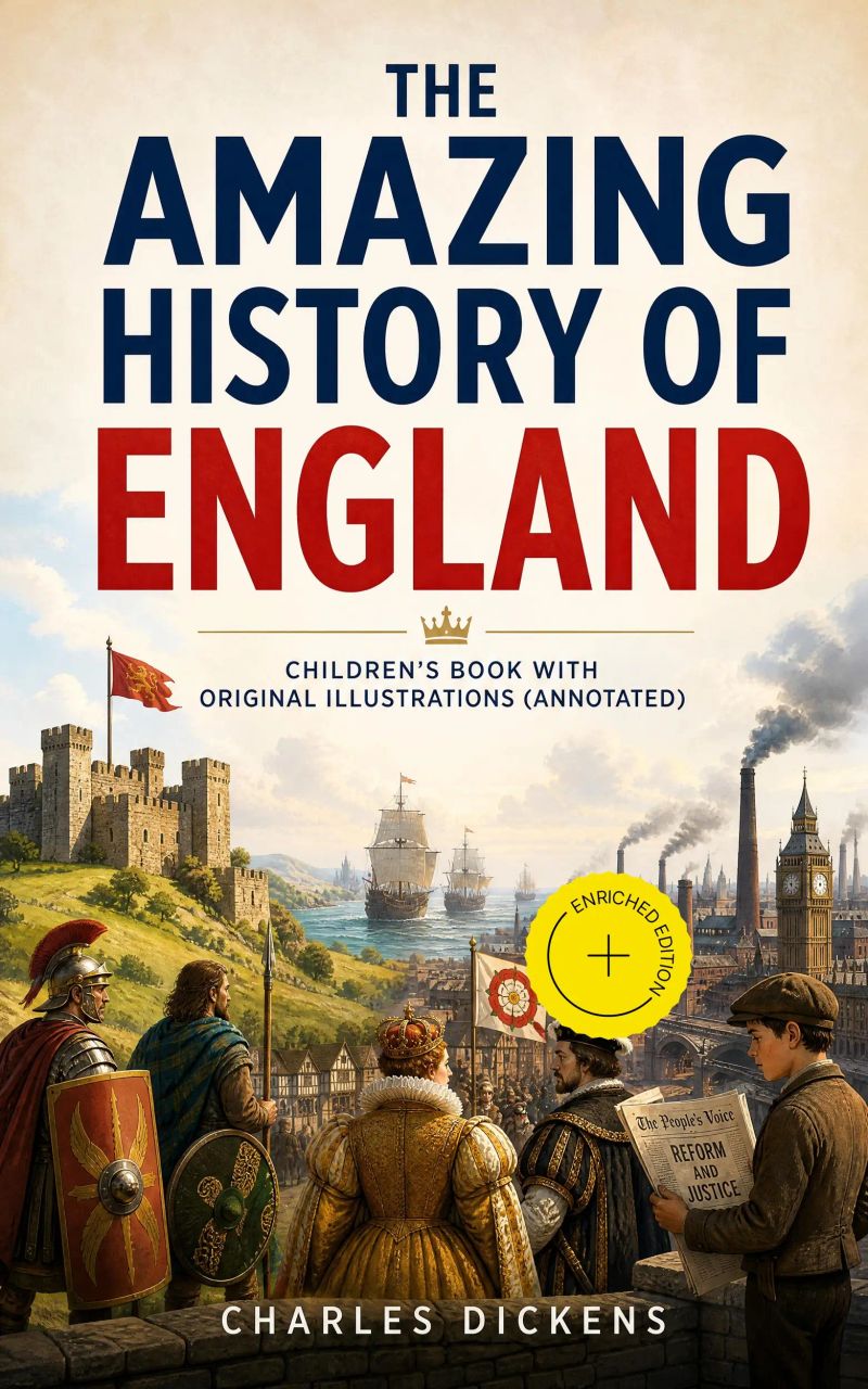 The Amazing History of England - Children's Book with Original Illustrations (Annotated)