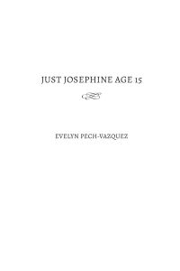 JUST JOSEPHINE AGE 15