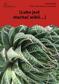 [Lubo jest słuchać wikli...]