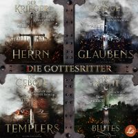 Die Gottesritter: Sammelband zur packenden Mittelalter Saga von Tom Melley