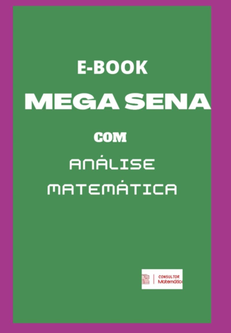 E-book Mega Sena Com Análise Matemática