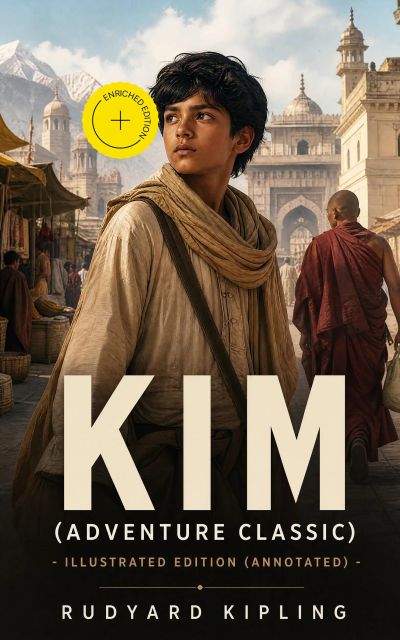 Kim (Adventure Classic) - Illustrated Edition (Annotated)