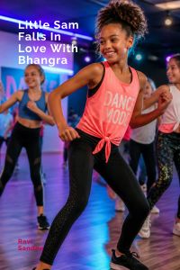 Little Sam Falls In Love With Bhangra