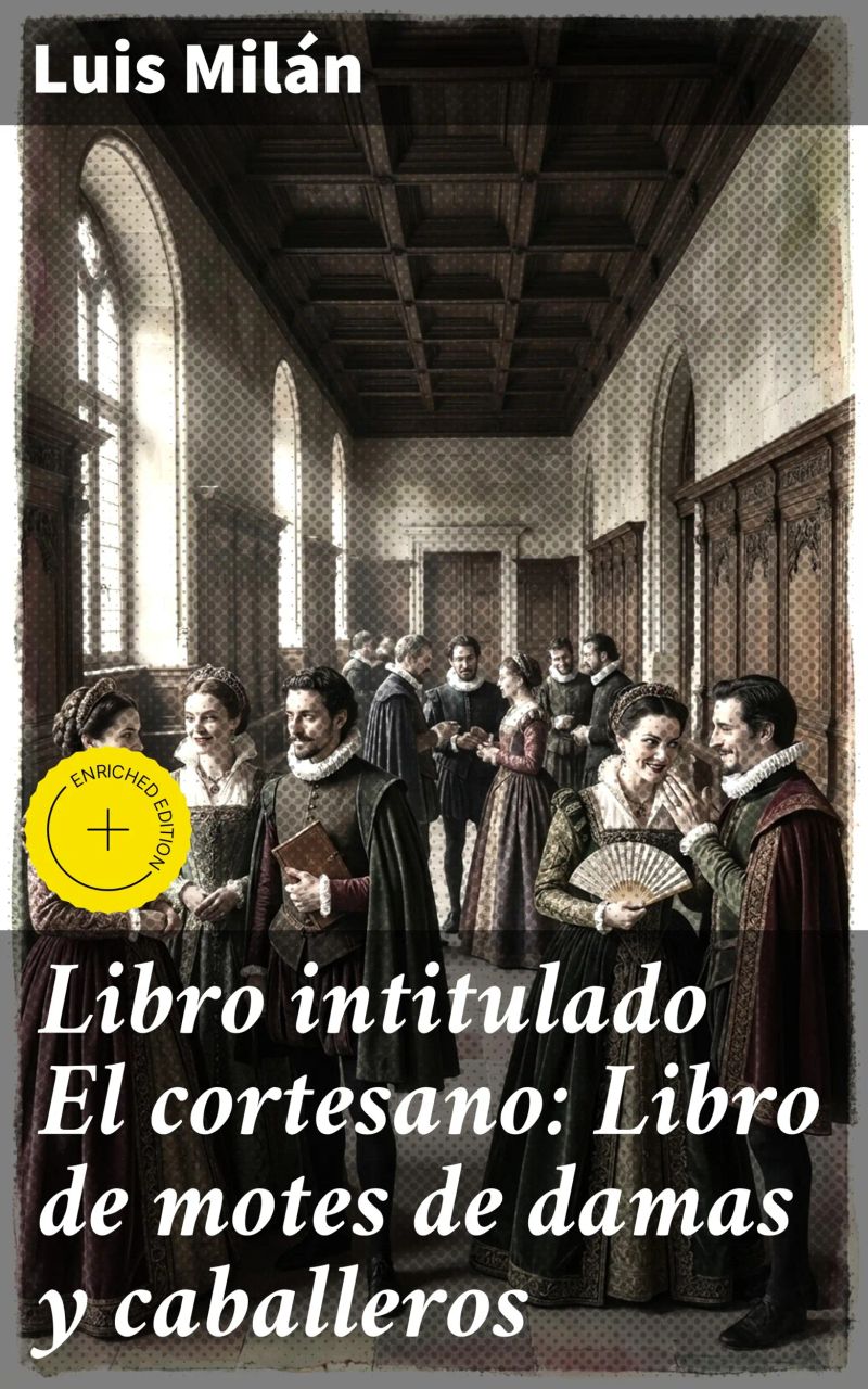 Libro intitulado El cortesano: Libro de motes de damas y caballeros