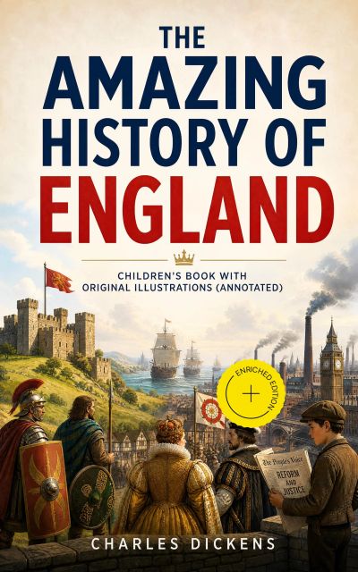 The Amazing History of England - Children's Book with Original Illustrations (Annotated)