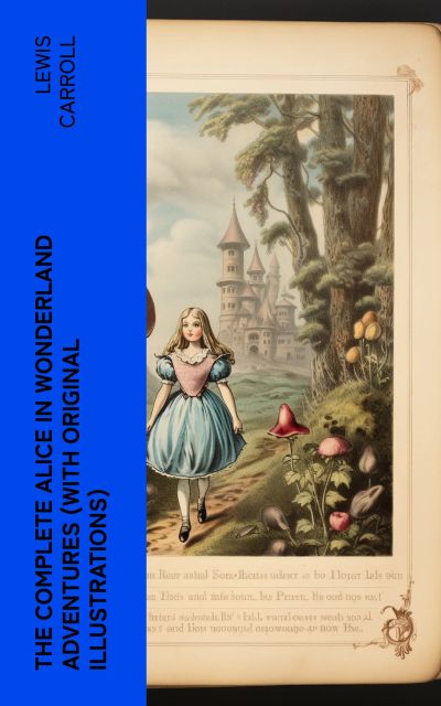 THE COMPLETE ALICE IN WONDERLAND ADVENTURES (With Original Illustrations)