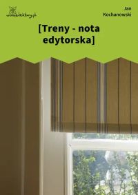 [Treny - nota edytorska]