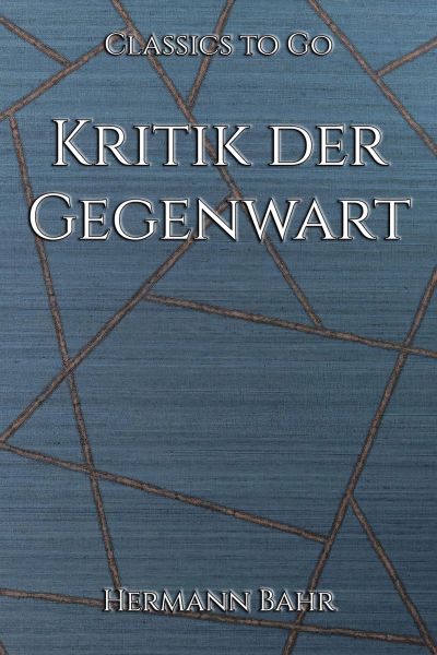 Kritik der Gegenwart