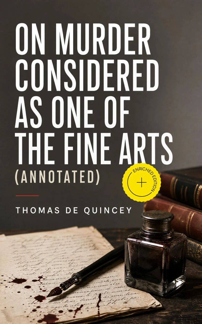 On Murder Considered as one of the Fine Arts (Annotated)