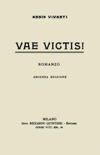 Vae victis! Romanzo