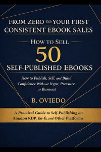 From Zero to Your First Consistent Ebook Sales.