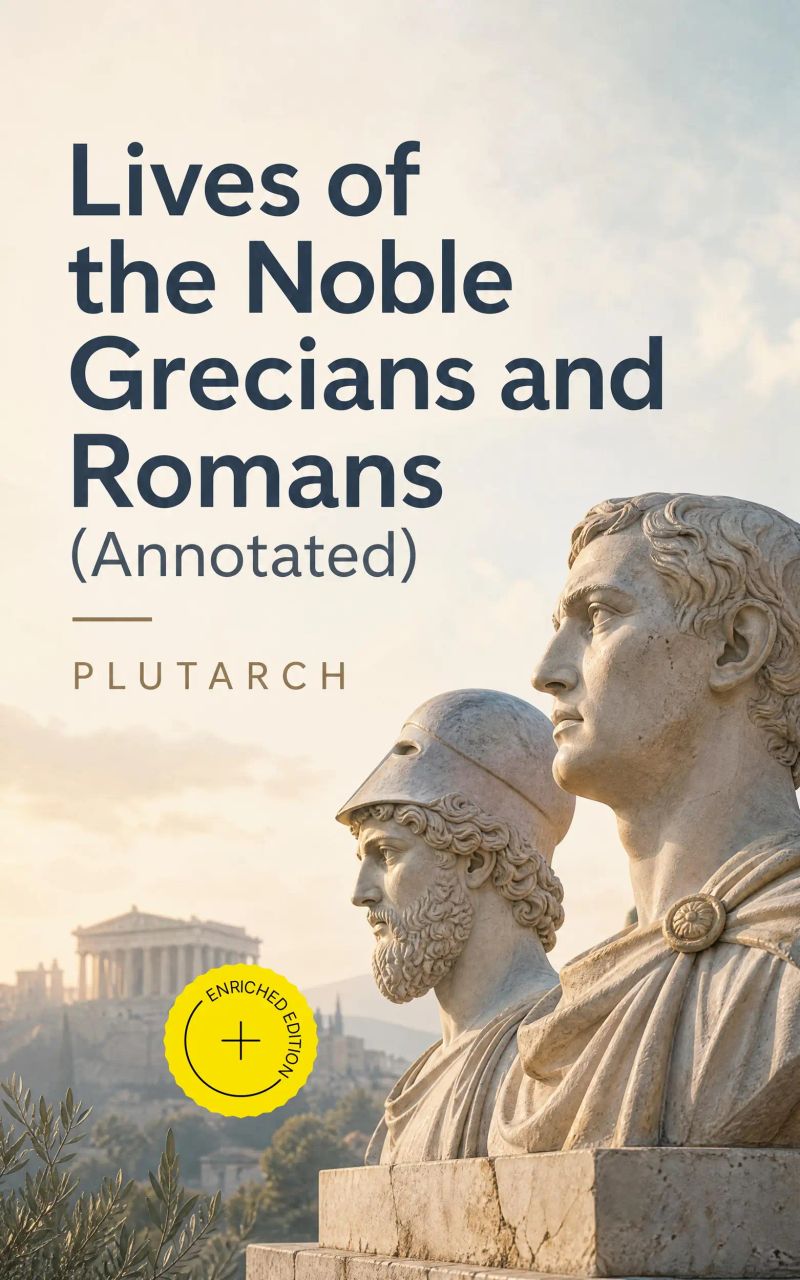 Lives of the Noble Grecians and Romans (Annotated)
