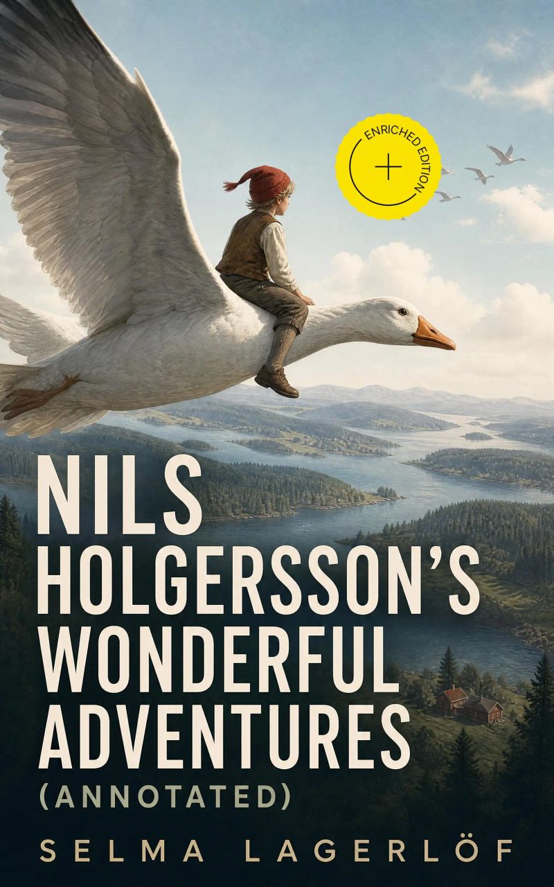 Nils Holgersson's Wonderful Adventures (Annotated)